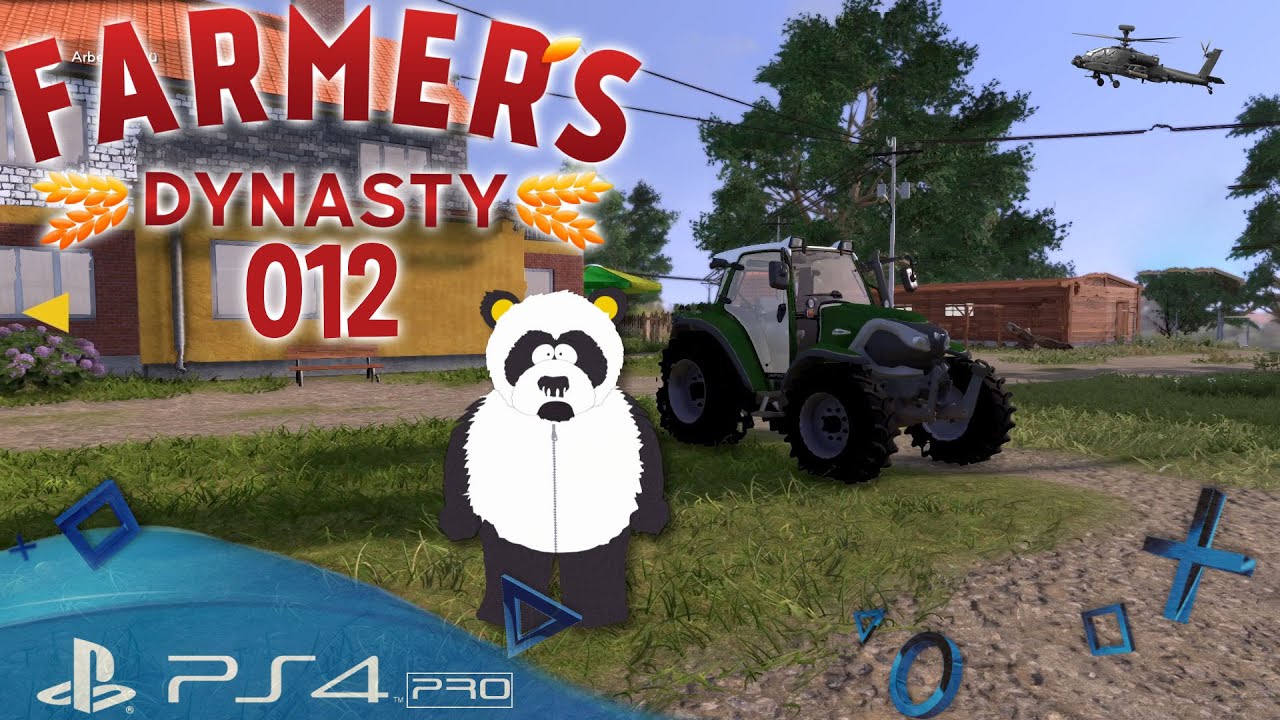 Farmers Dynasty PS4 🚜 Wir belästigen die Einwohner oder sie mich?
