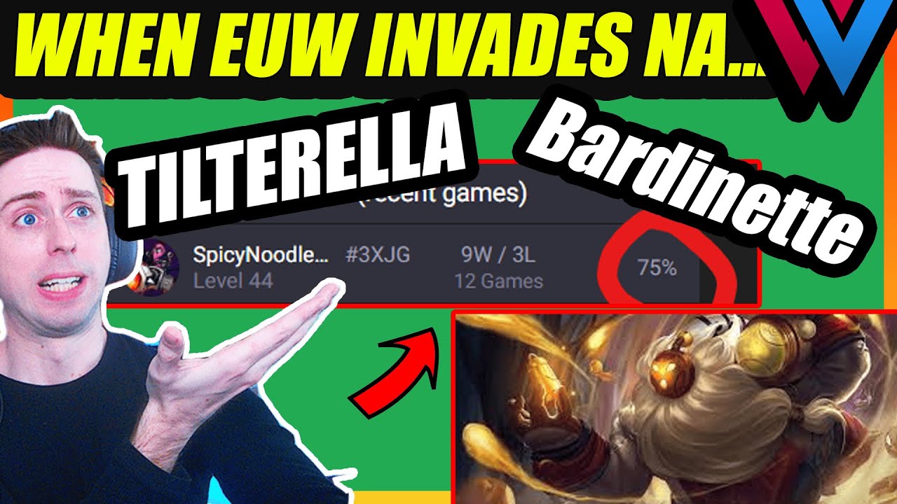 NA's WILLIEFKNP vs EUW DUO TILTERELLA x BARDINETTE