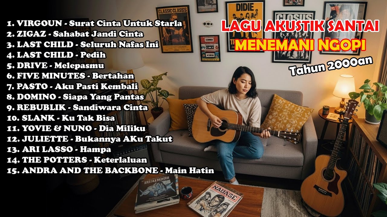 PLAYLIST NOSTALGIA LAGU POP 2000-AN INDONESIA HITS BUAT SANTAI & KERJA | Full Album Kenangan SMA
