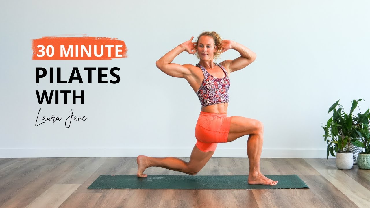 30 MINUTE FULL BODY MAT PILATES | Strengthen & Lengthen Your Muscles