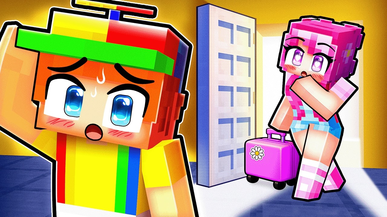 MOVING IN with Daisy in Minecraft!