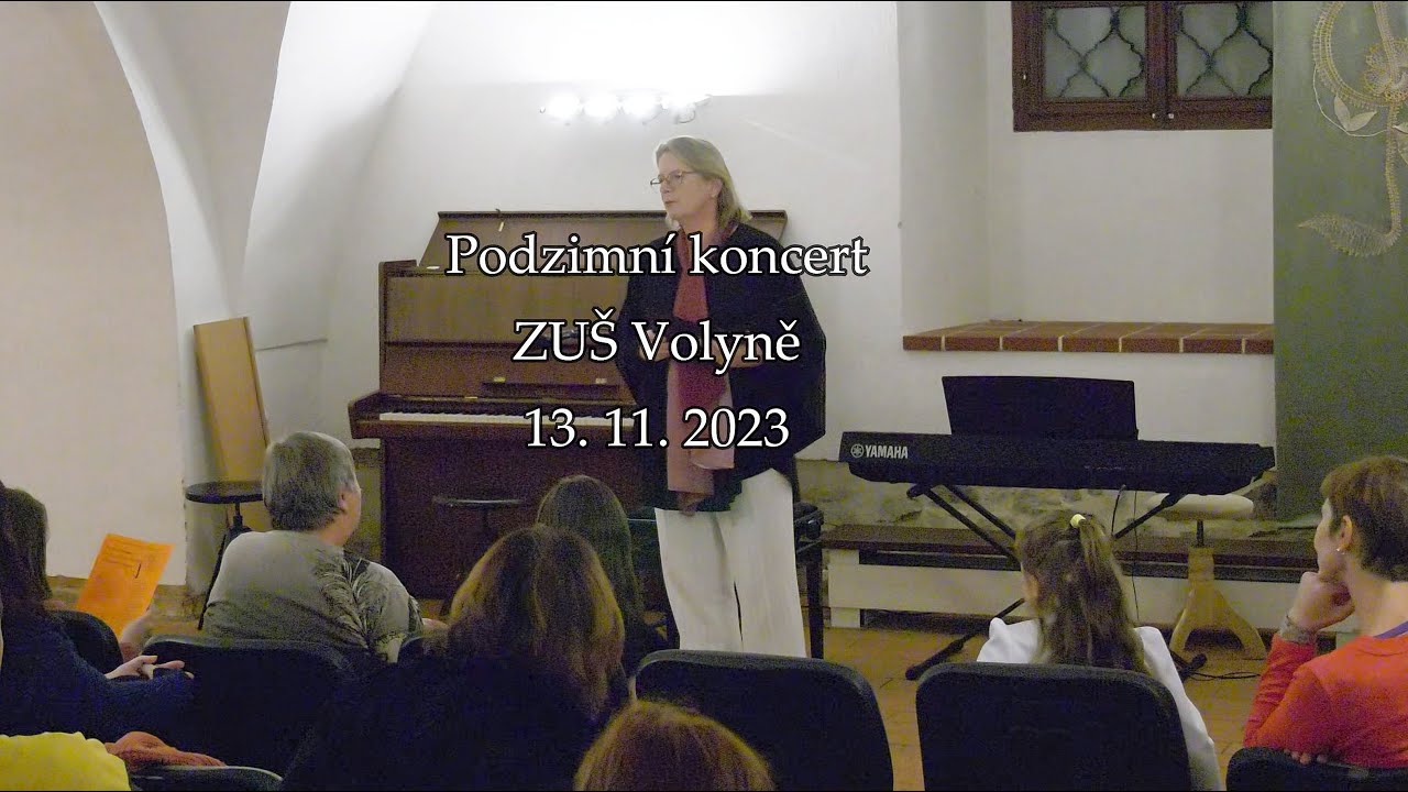 PODZIMNÍ koncert 13.11.2023