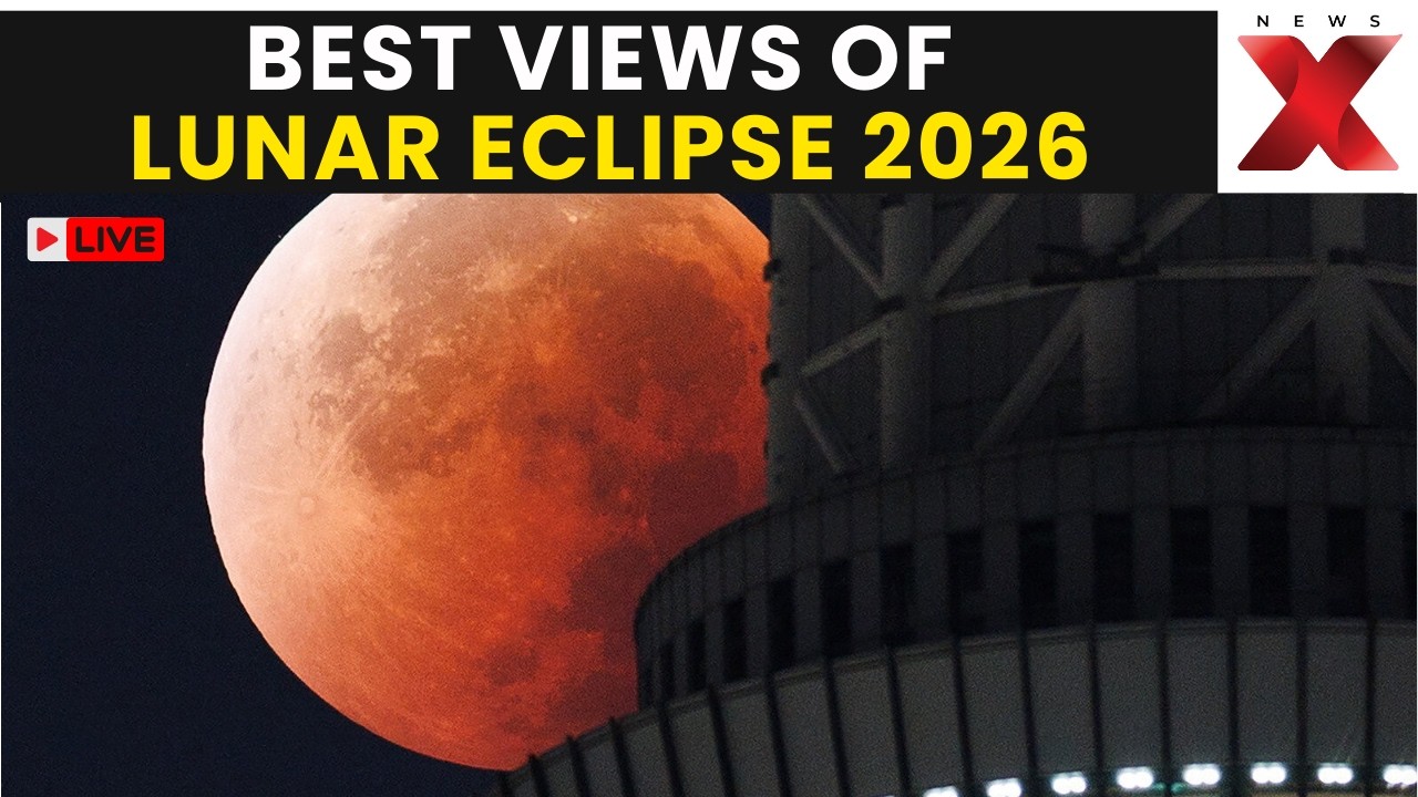 Total lunar eclipse 2026 LIVE | See The Best Views Of Lunar Eclipse 2026 Around The World