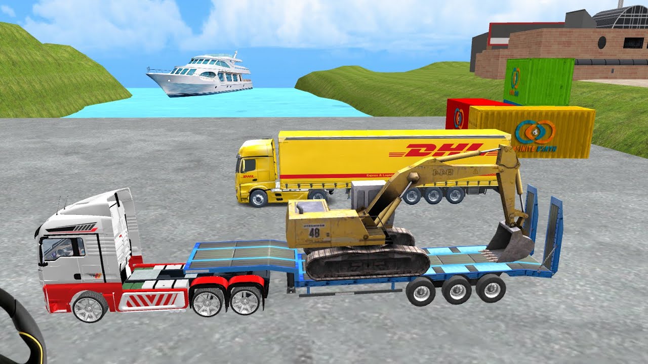 American Truck Driving game 4K video trading video