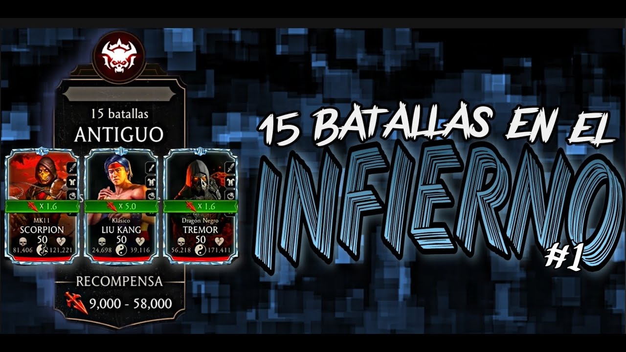 MODO SOBREVIVIENTE TORRE ANTIGUO | BATALLAS INTENSAS - Mortal Kombat Mobile - Rhyel
