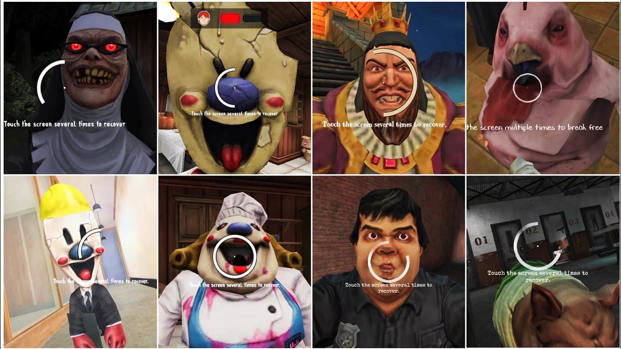 Similar Jumpscares | Rod vs Mati vs Terry vs Gummy vs King vs Evil Nun vs MiniRod