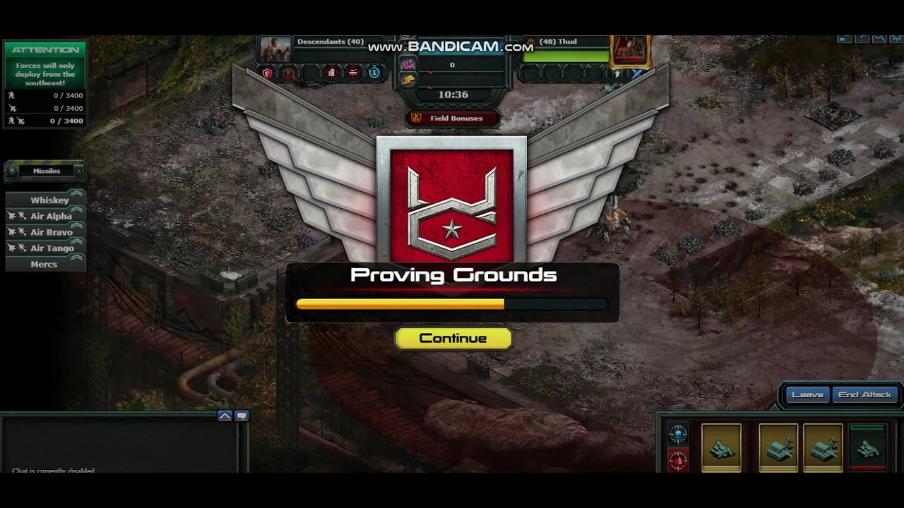 War Commander: Aftershock Proving Ground base1,2,3_Super Fast-No Damage!