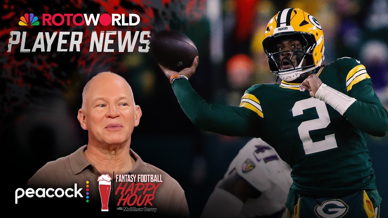 Fantasy Football Happy Hour with Matthew Berry free agency reaction show (3/10/26) |  NFL on NBC