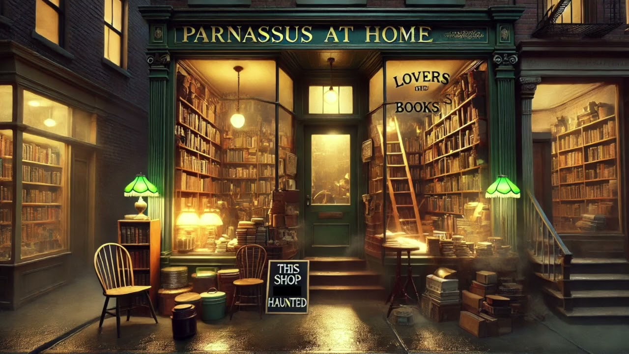 THE HAUNTED BOOKSHOP, The Classic Tale by Christopher Morley, UNABRIDGED, All parts together.