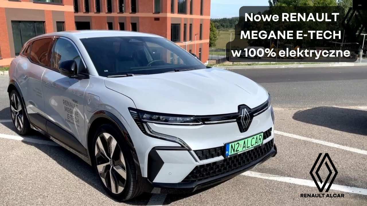 Nowe Renault MEGANE E-TECH w 100% elektryczne