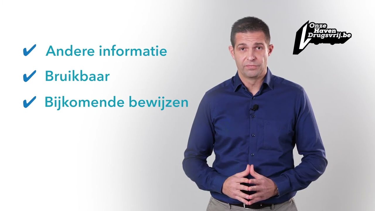 Wat doet de politie met een melding over drugscriminaliteit?