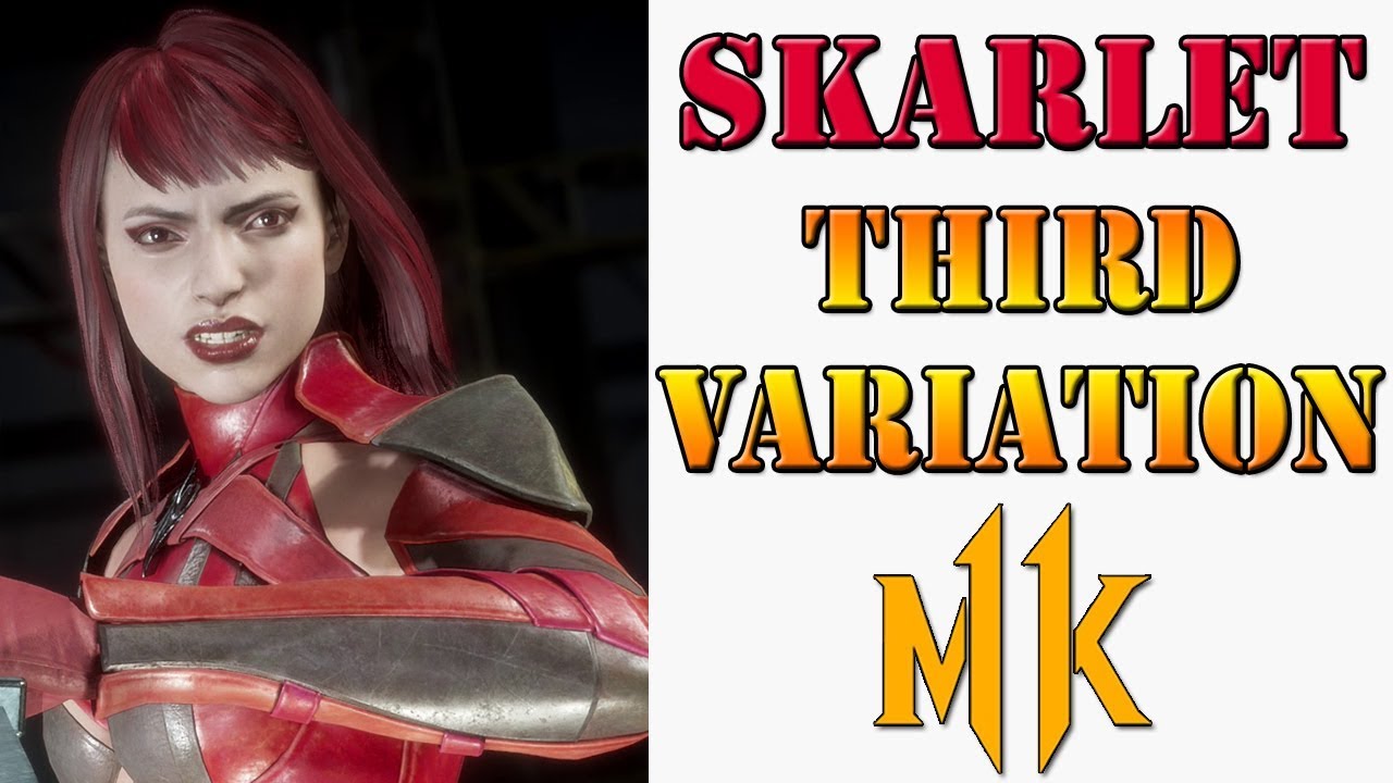 Lets create an example Third Tournament variation for Skarlet in Mortal Kombat 11!