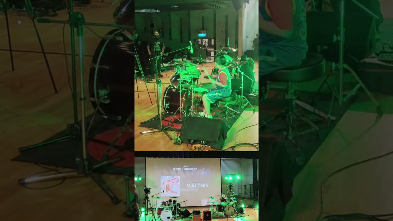 打鼓比賽 鼓王鼓后 Angra-Carry on drum cover