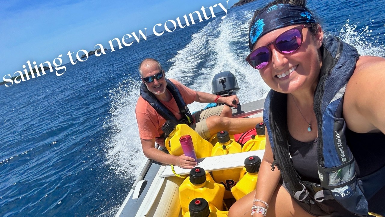 Sailing to Carriacou, Grenada (fishing & CATCHING mahi along the way!)