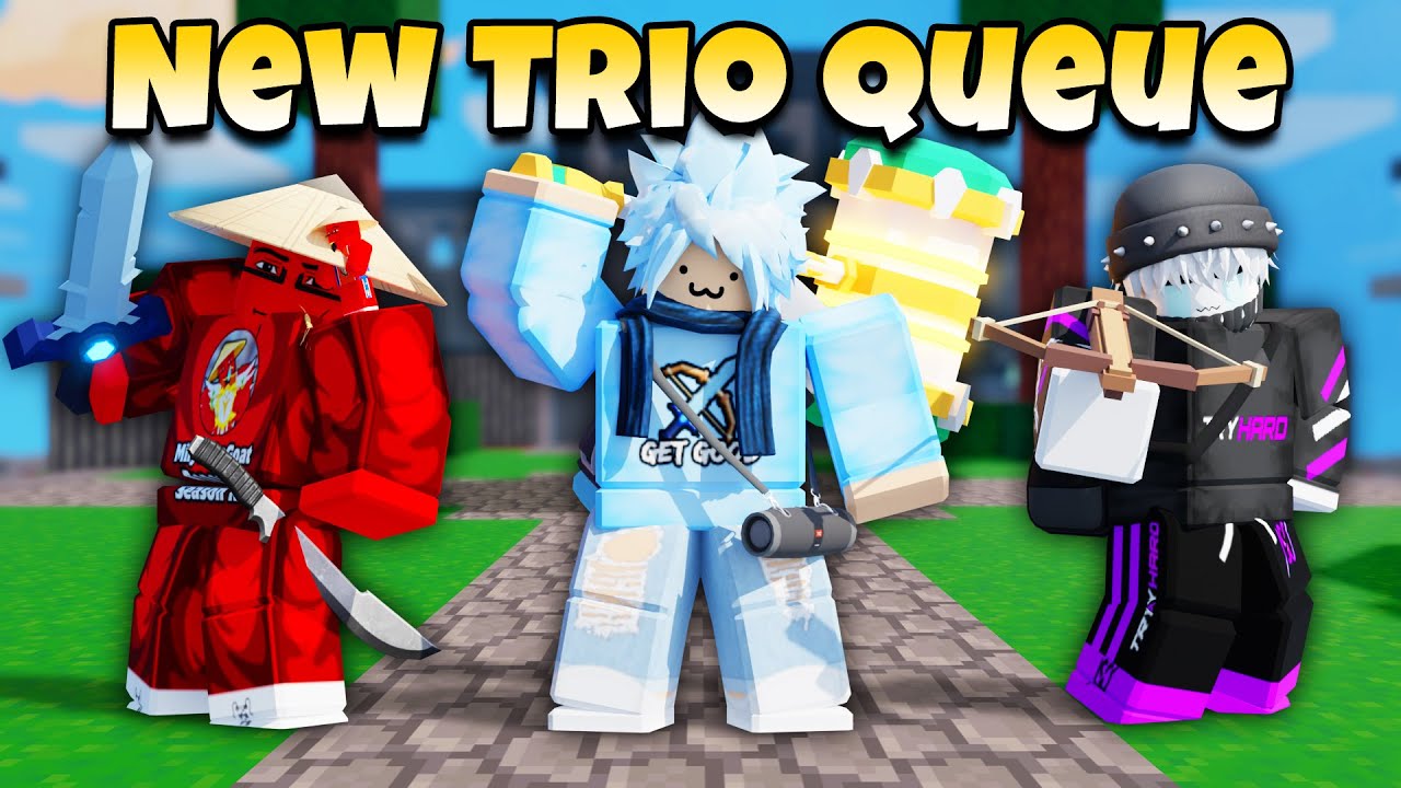 Road To Nightmare Ep. 3 - New Trio Queue (Roblox Bedwars Ranked)