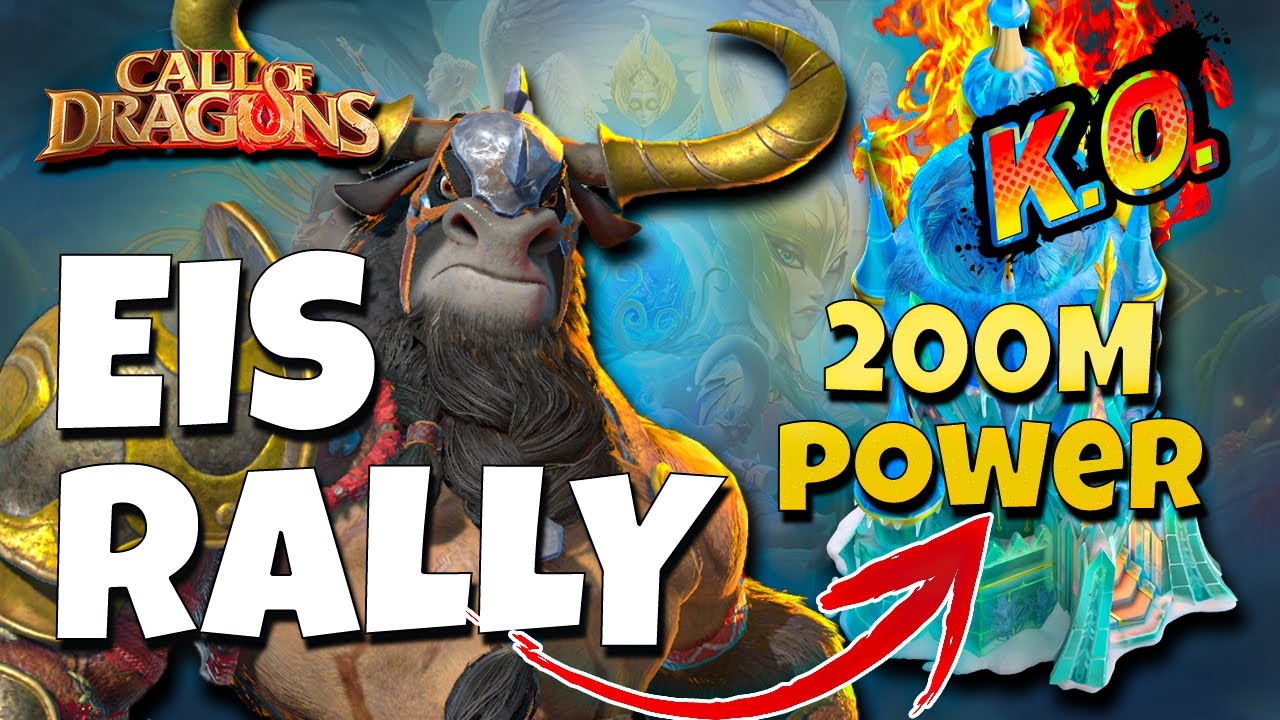 🔥 EIS RALLY UNE VILLE A 200M+ DE PUISSANCE ! CALL OF DRAGONS !