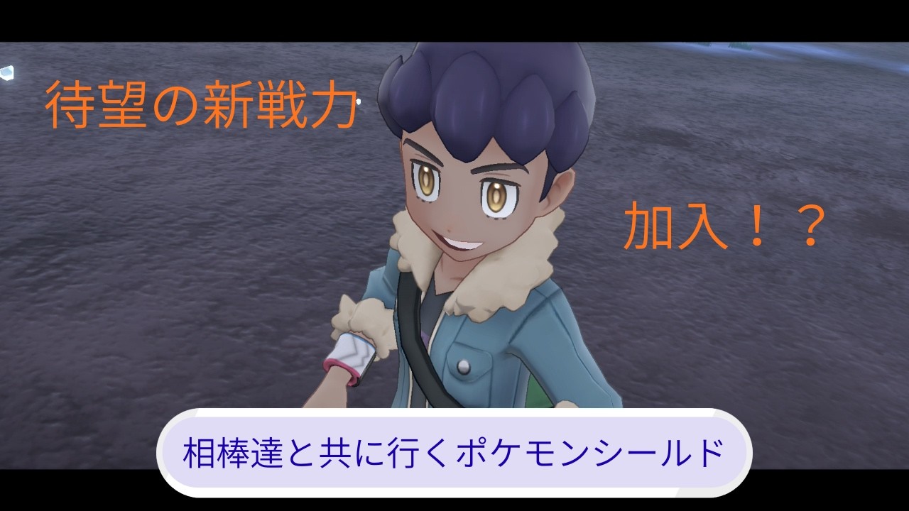 相棒達と共に行くポケモンシールド#13　待望の新戦力！【ポケモンシールド】