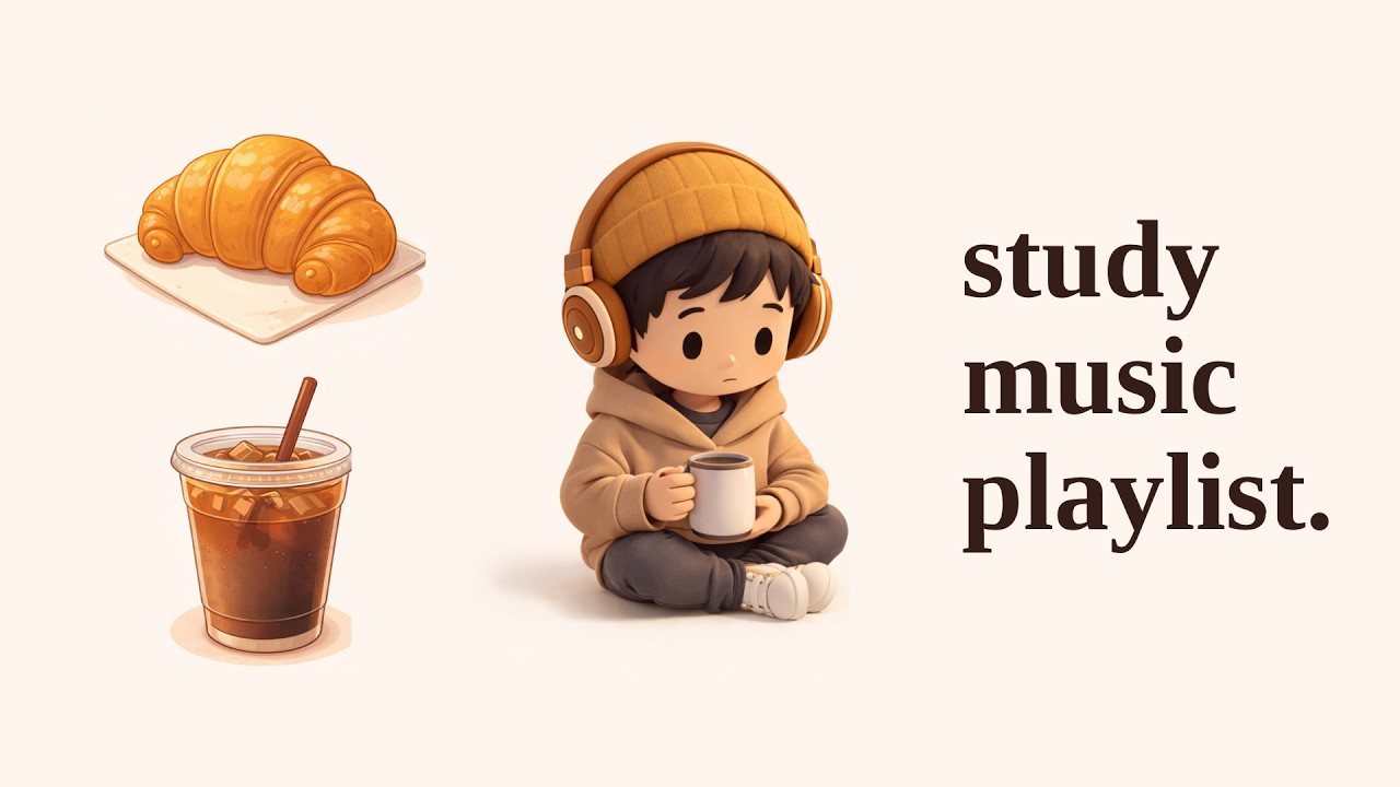 Let's focus softly. Study session begins. Lofi playlist.