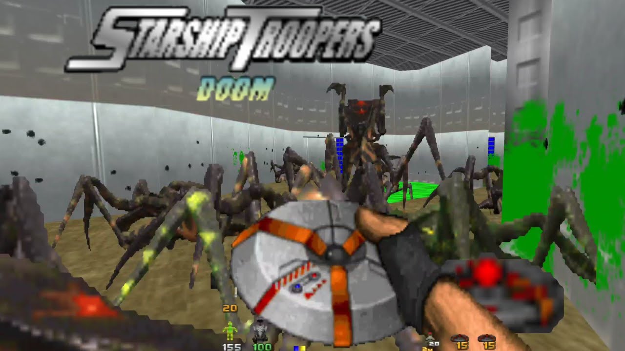 Doom 1 Starship Troopers Level 3 Toxin Refinery Classic Doom Delta Touch