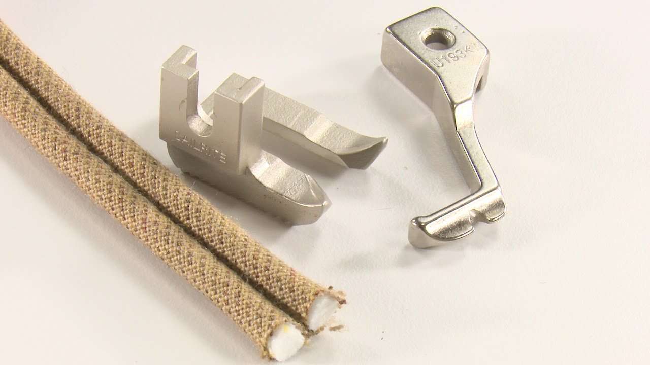 Double Cording Foot Set for Ultrafeed LS-1 Demo