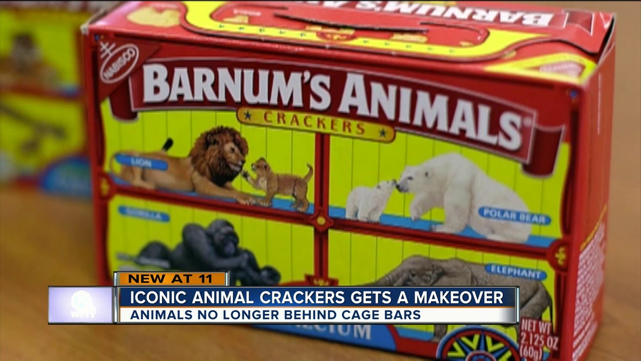Iconic animal crackers box gets a makeover