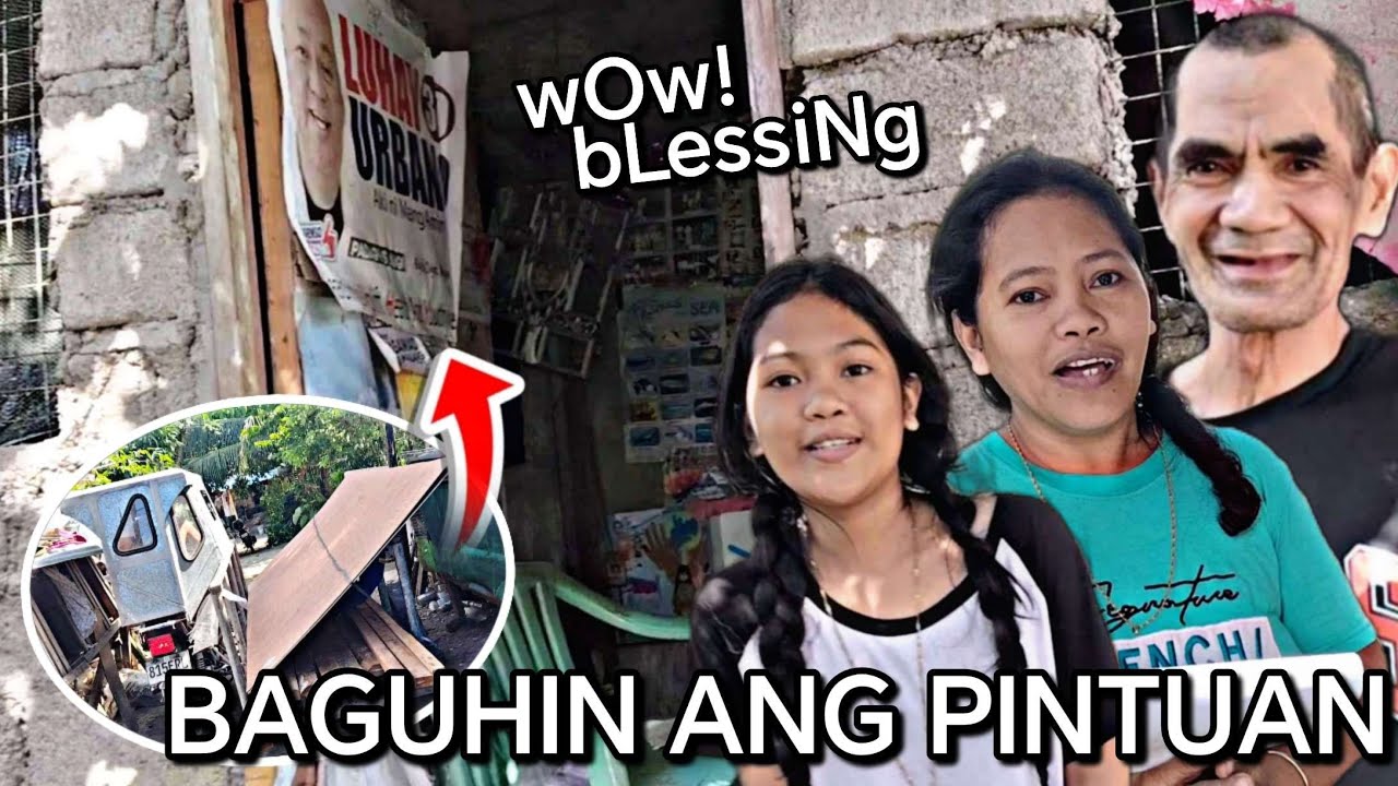 MR. J NAMILI NG MATERYALES PARA SA HOUSE RENOVATION SA KAPITBAHAY NI FELOMINO