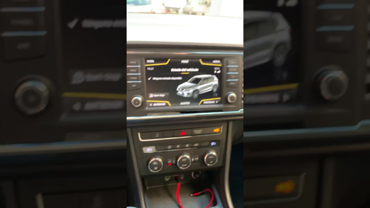 Fallo c&aacute;mara marcha atras Seat Ateca.