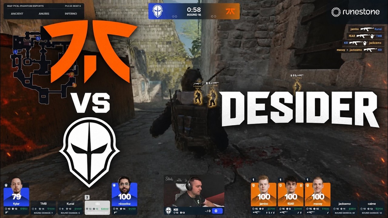 Phantom vs fnatic - HIGHLIGHTS | Stake Pulse Beat II Group C Decider