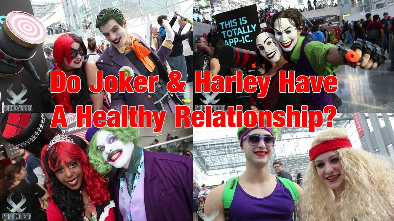 Do JOKER and HARLEY QUINN Have A Healthy Relationship? NYCC Cosplay