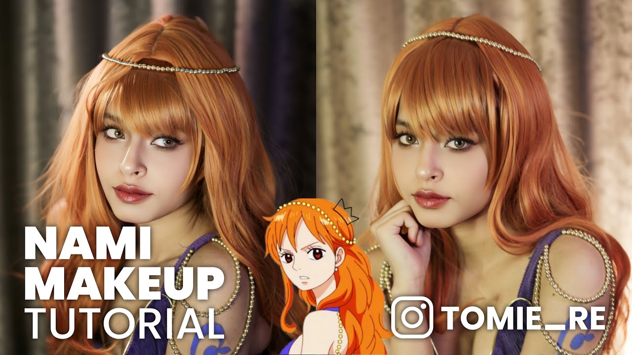 Nami One Piece Makeup Tutorial (Step-by-Step)