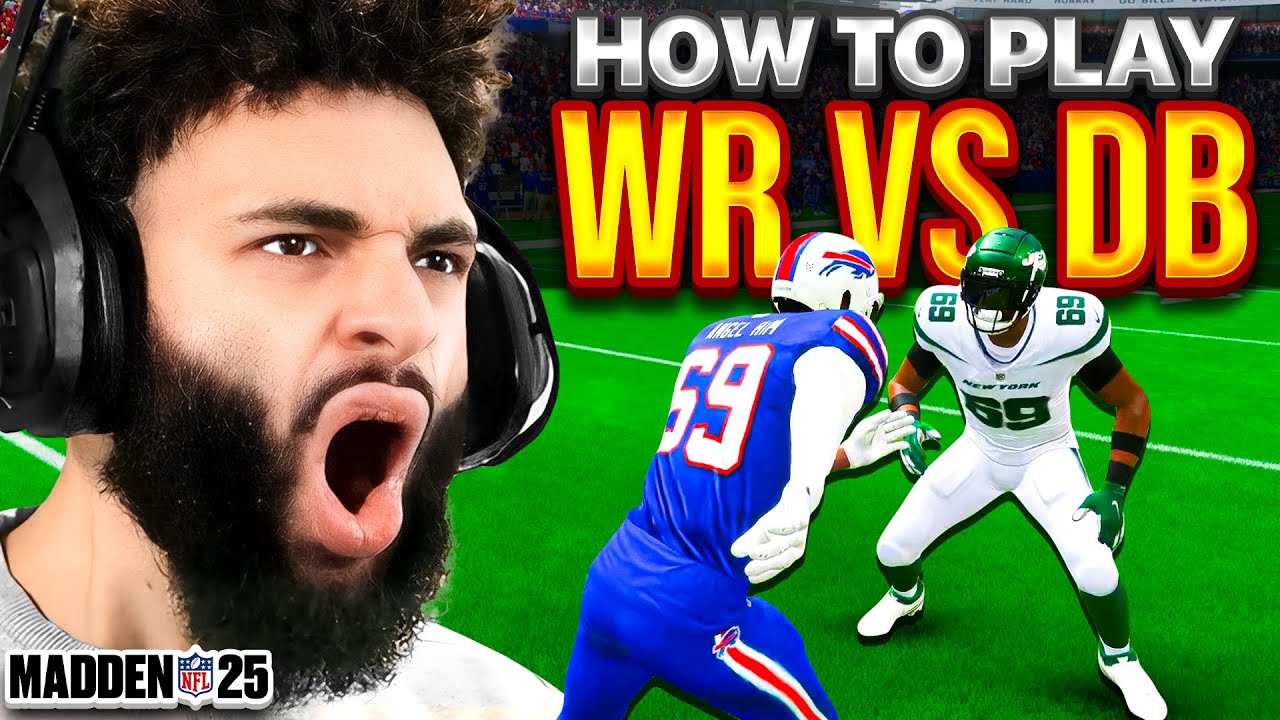 HOW TO PLAY WR VS DB  IN MADDEN 25!! THE BEST GAMEMODE TO PLAY IN MADDEN!