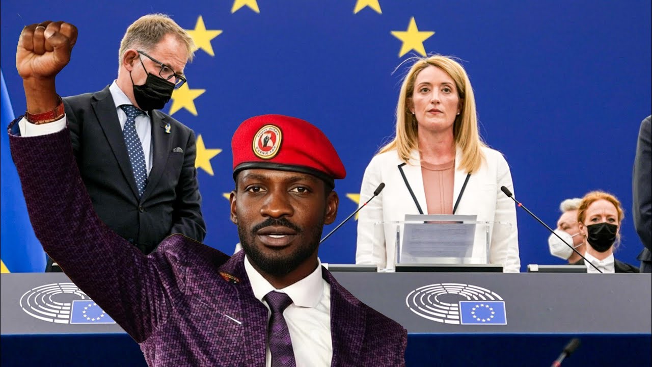 Bobi Wine Awangudde Akalulu Mu European Parliament, M7 Ne Mutabani We Bali Mu Kutya