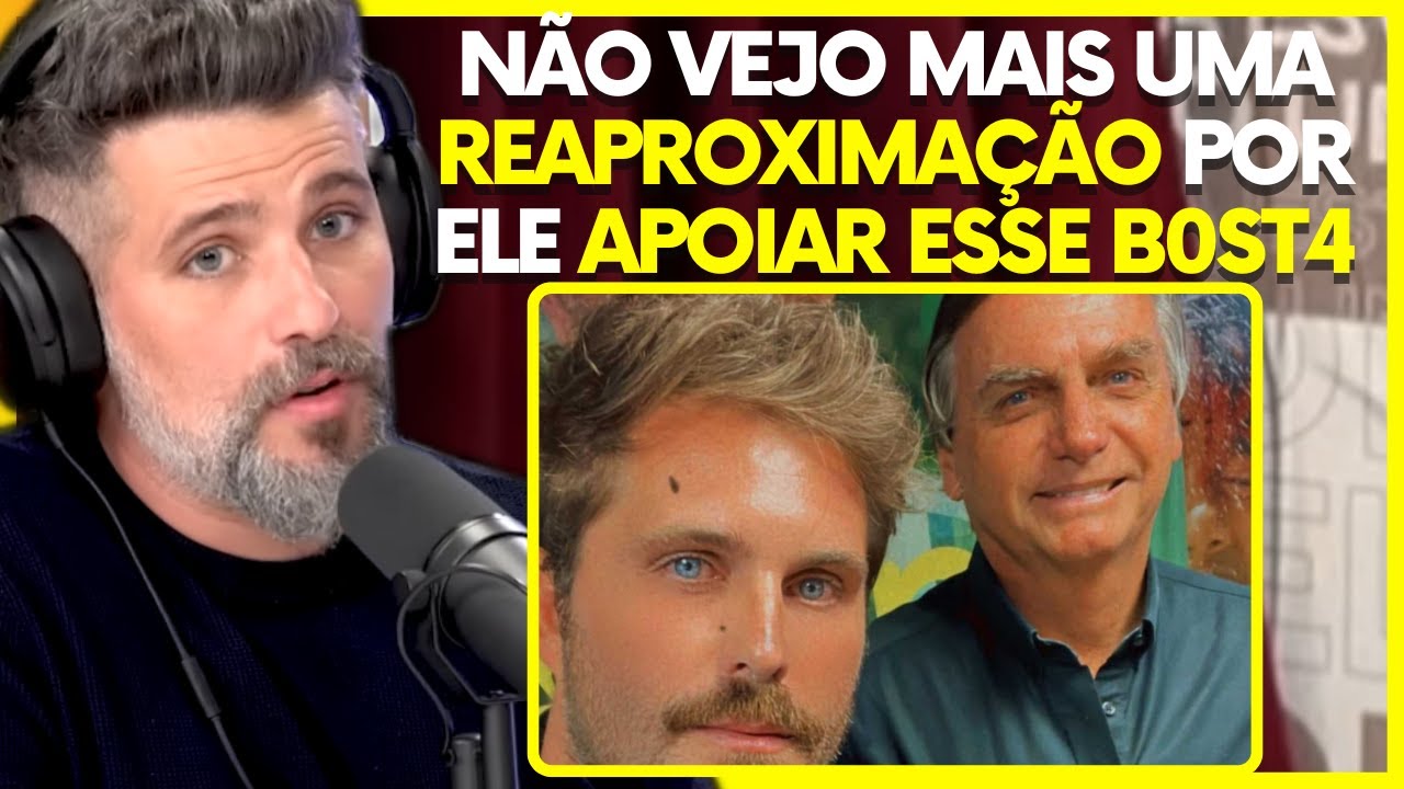 BRUNO GAGLIASSO FALA DA RELA&Ccedil;&Atilde;O COM SEU IRM&Atilde;O | PodcatsDelas Cortes