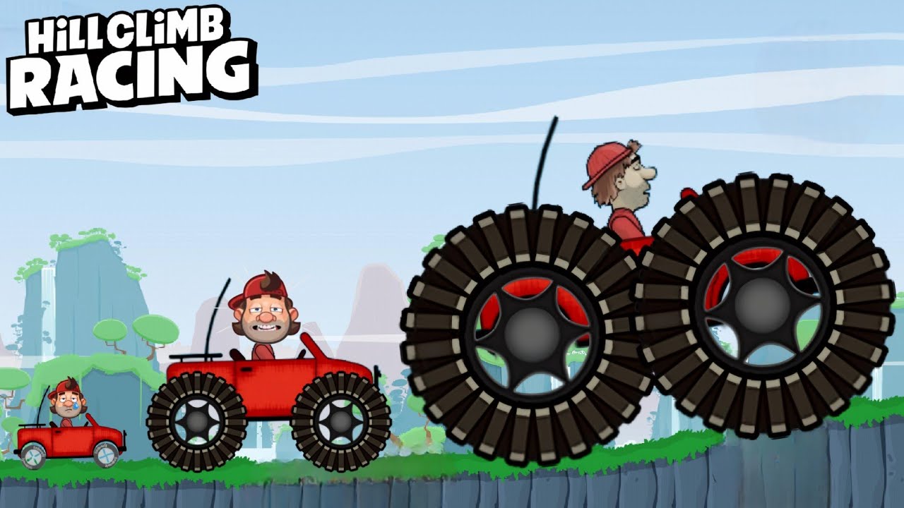 Hill Climb Racing MEGA TIRES Test 2025