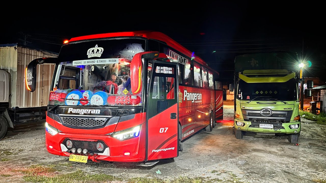 Rasanya Santai, Kok Bisa Cepat Sampai? Bukittinggi - Medan Naik Bus Pangeran Mercedes OF 1623 Pt 3