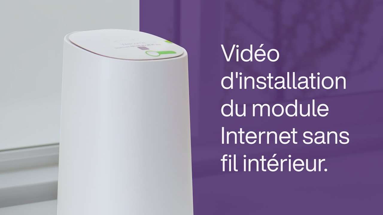 Vidéo d'installation du module Internet sans fil intérieur | TELUS