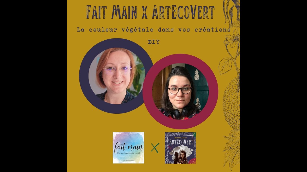 Intégrer la couleur végétale à vos créations DIY Artisanales