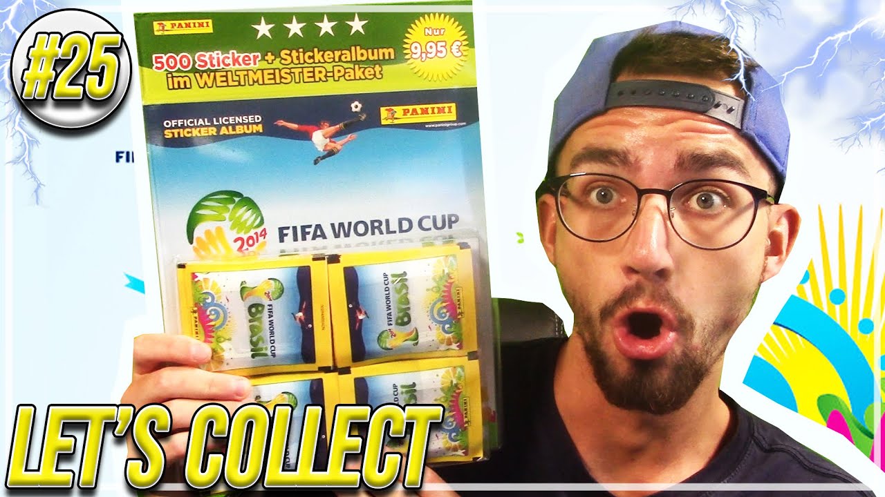 RETRO LETS COLLECT Panini WORLD CUP 2014 Brasil #25 😱🔥