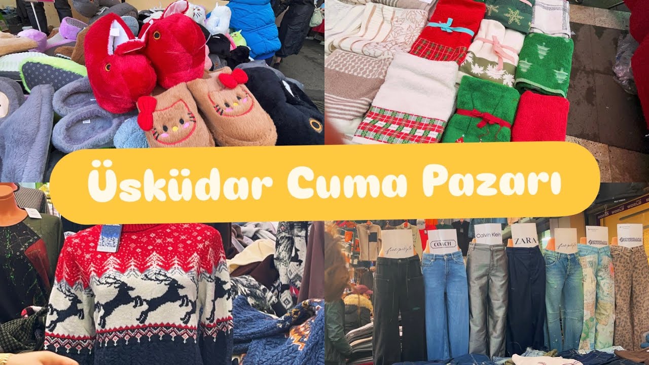 Vapurla Gittim! İlk Kez Üsküdar Cuma Pazarı 🛍️ | Gerçek Fiyatlar & İlk İzlenimler (19 Aralık 2025)