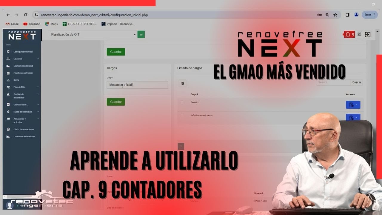 NEXT Cap. 9: CONFIGURACION Y USO DE CONTADORES