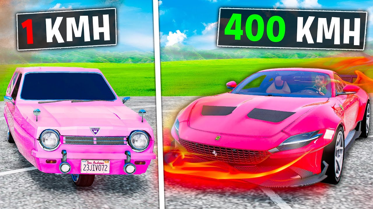 TRASFORMO le AUTO da LENTISSIME a MEGA-VELOCI! ⚡️ GTA 5 RP
