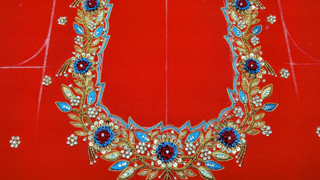 🔥Maggam work blouse designs 2025❤️| latest Maggam work blouse designs| Nafisa Maggam work 🙏
