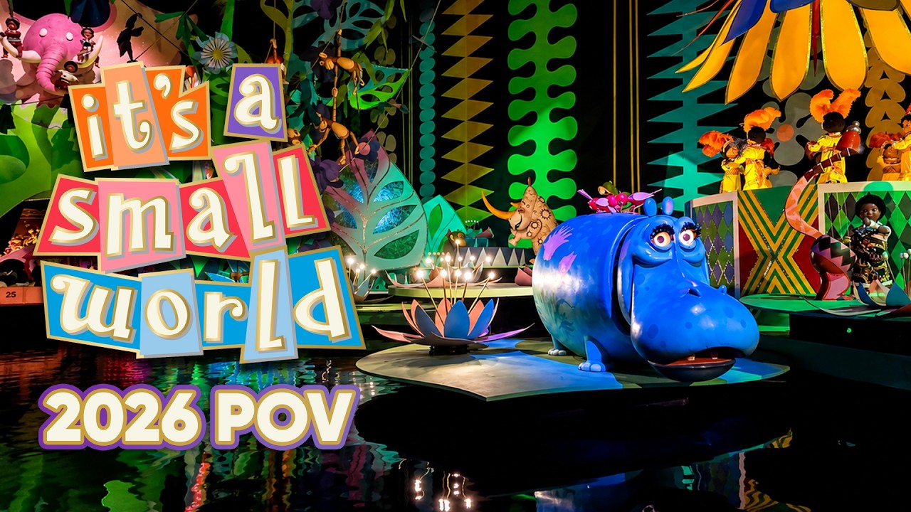 it's a small world Full Ride POV 2026 | Disney World Magic Kingdom