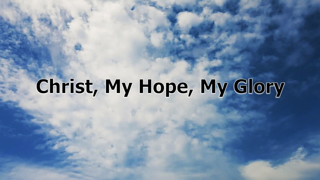 Christ, My Hope, My Glory - Joybells Gospel Team Virtual Choir