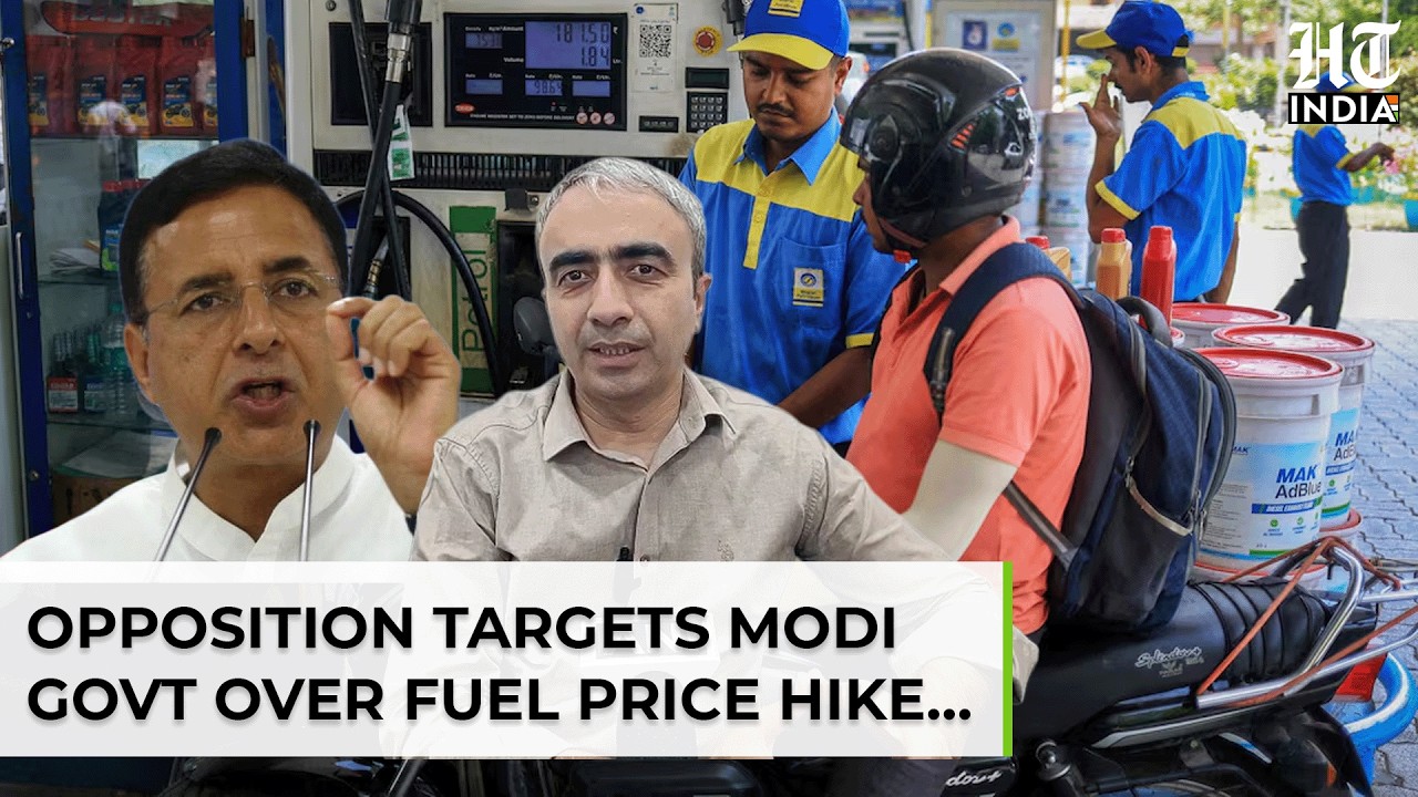 Fuel Price Hike: Opposition Targets Modi Govt After 4th Increase In 10 Days Amid West Asia Crisis