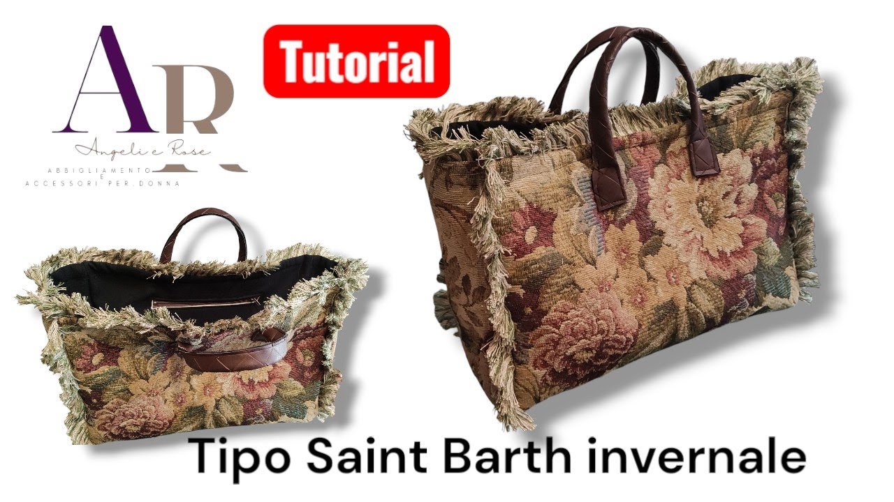 DIY- Borsa tipo Saint Barth invernale