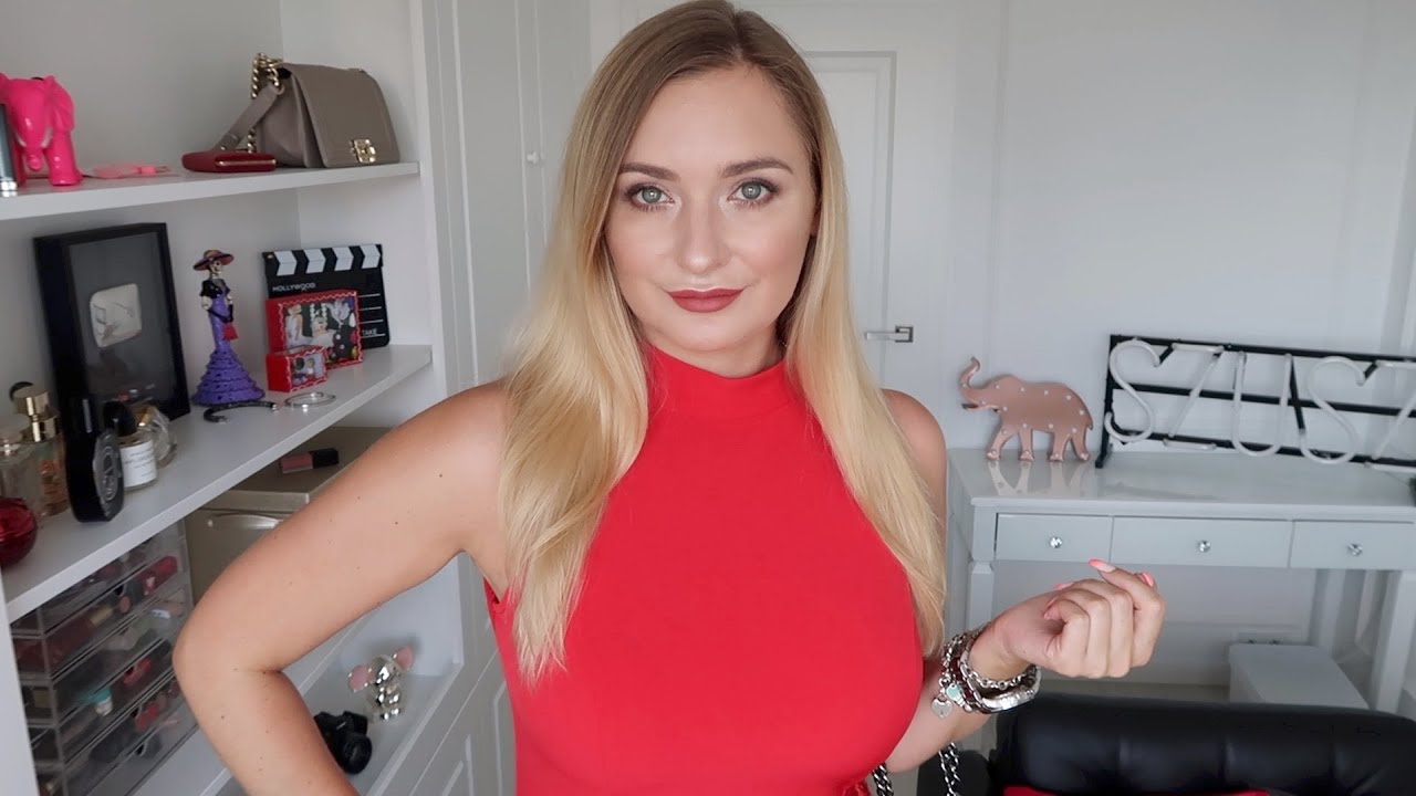 WESELE GRWM CZERWONA SUKIENKA