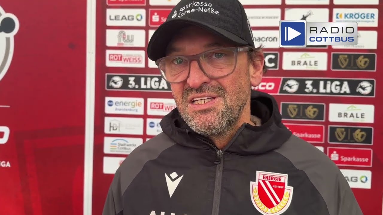 FC Energie Cottbus - 1. FC Schweinfurt 05 | „Locker machen“ - Pele Wollitz vor dem Spiel 