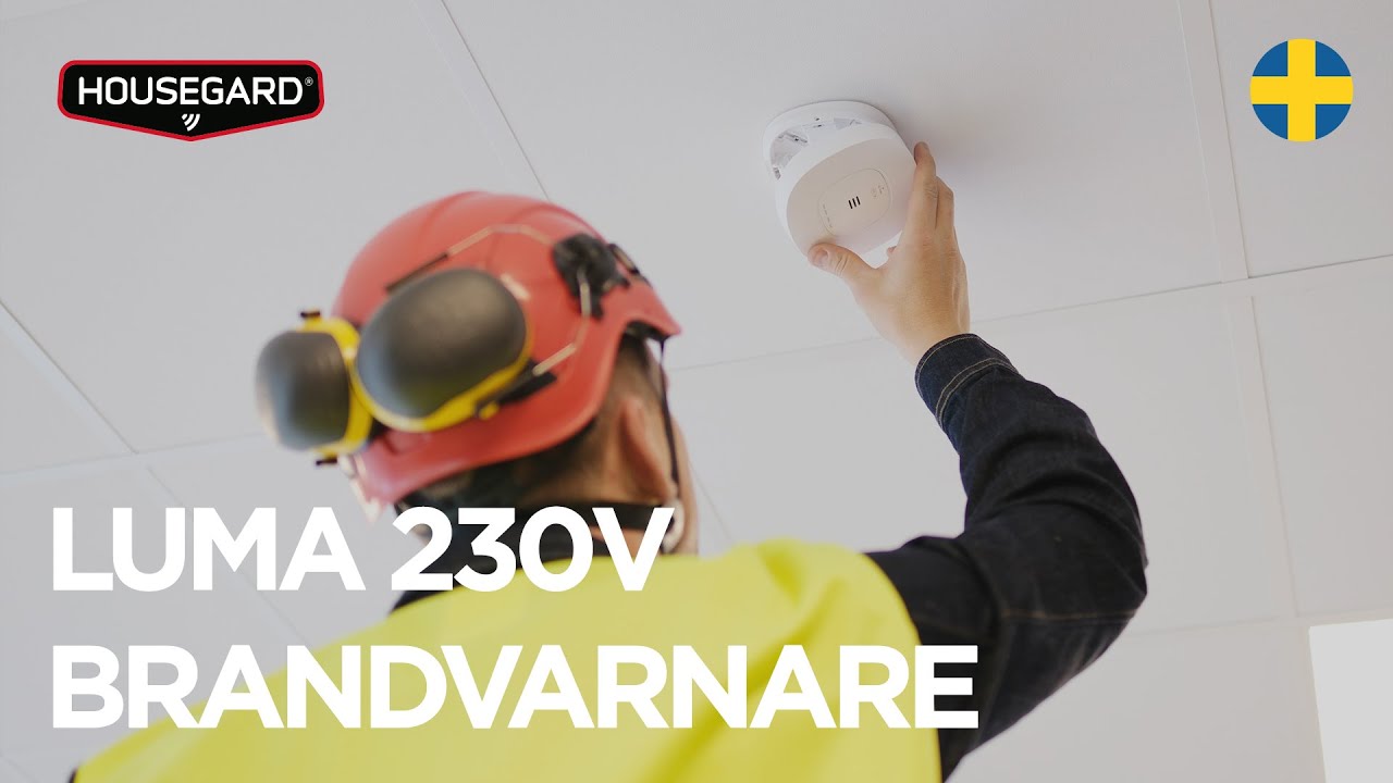 Housegard - LUMA 230V Brandvarnare