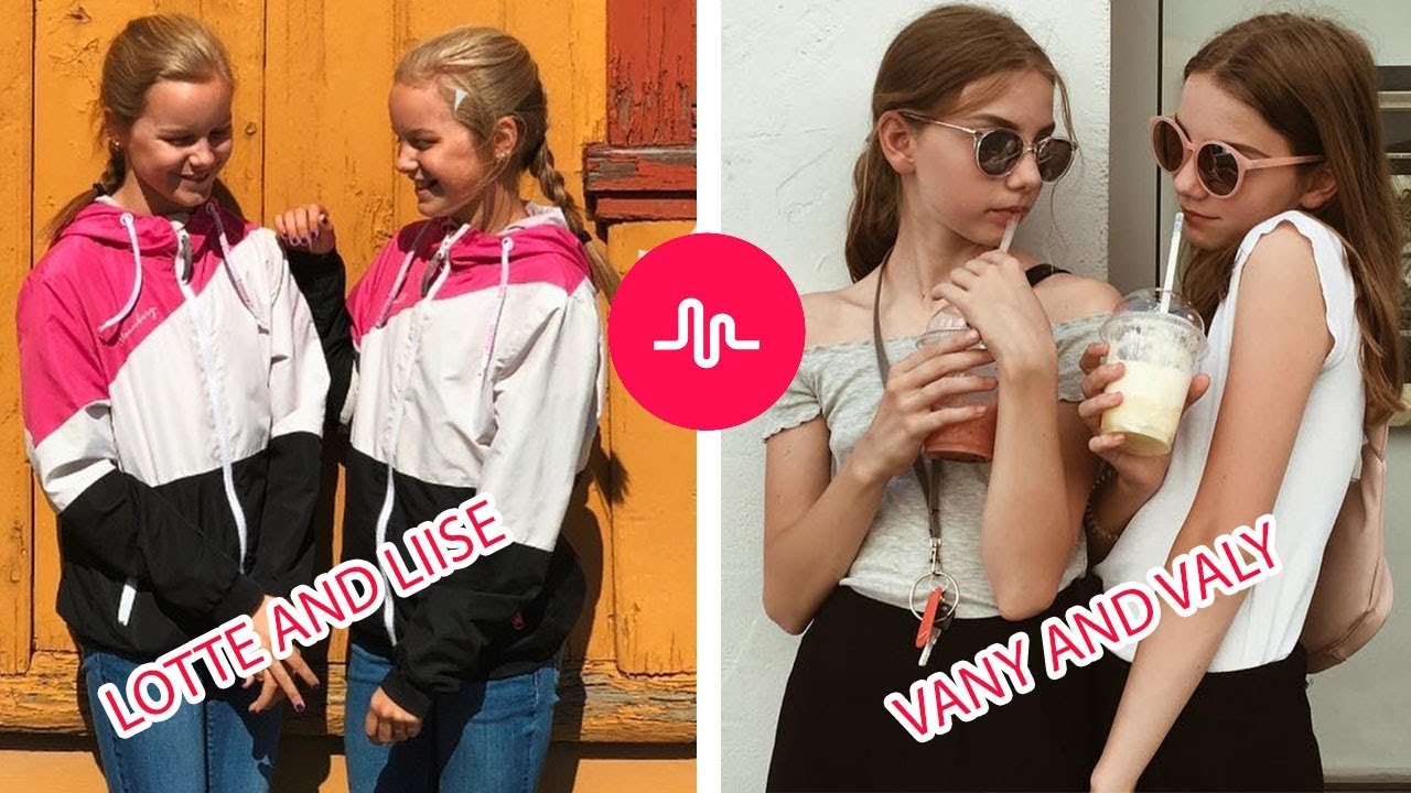 Lotte and liise Vs Vany and Valy ( Twin Sisters ) Musically Compilation 2018